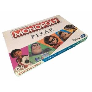 Monopoly: Pixar Edition 2020 Disney Family Board Game EUC